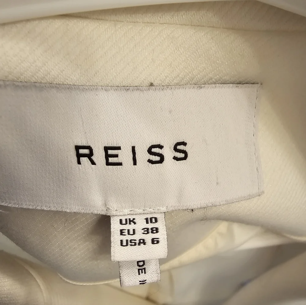 Reiss Slightly Oversized Ivory Blazer, 6 - Picture 4 of 5